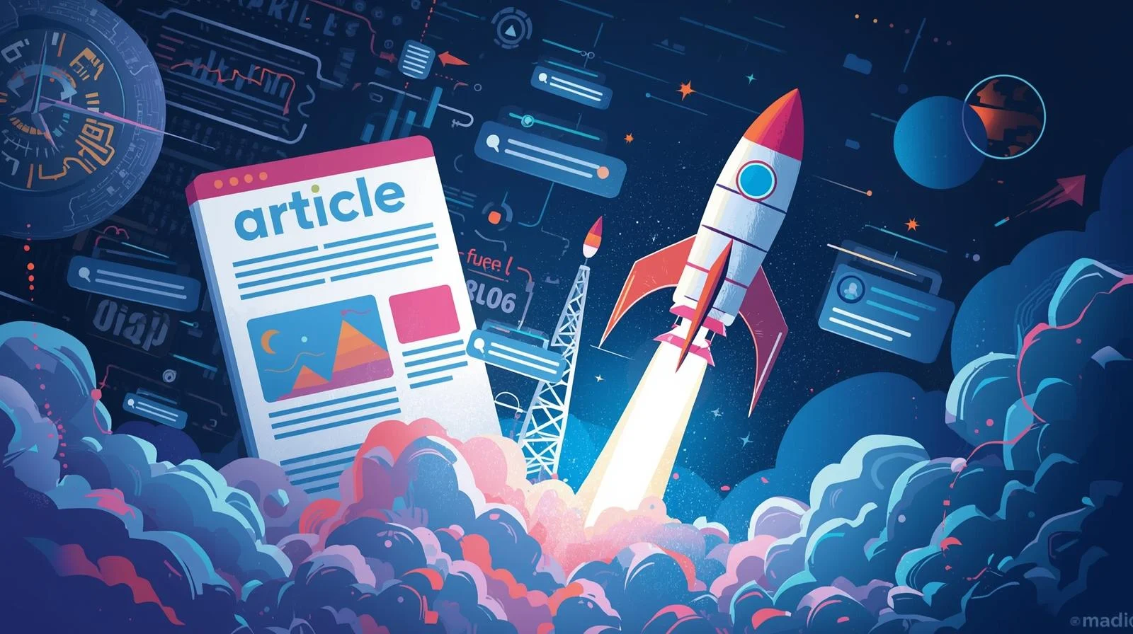 SEO 效果讓貼文像火箭升空