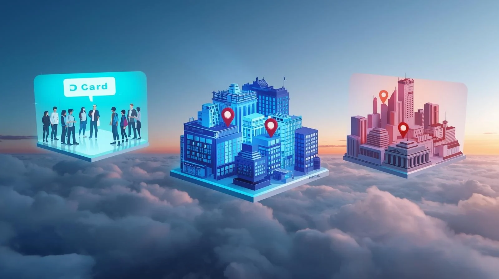 三大平台浮空城市