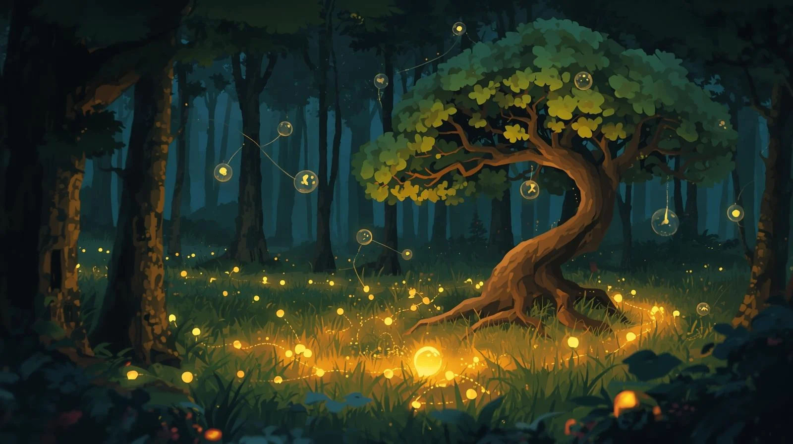 自然口碑是森林裡慢慢長出的小光點