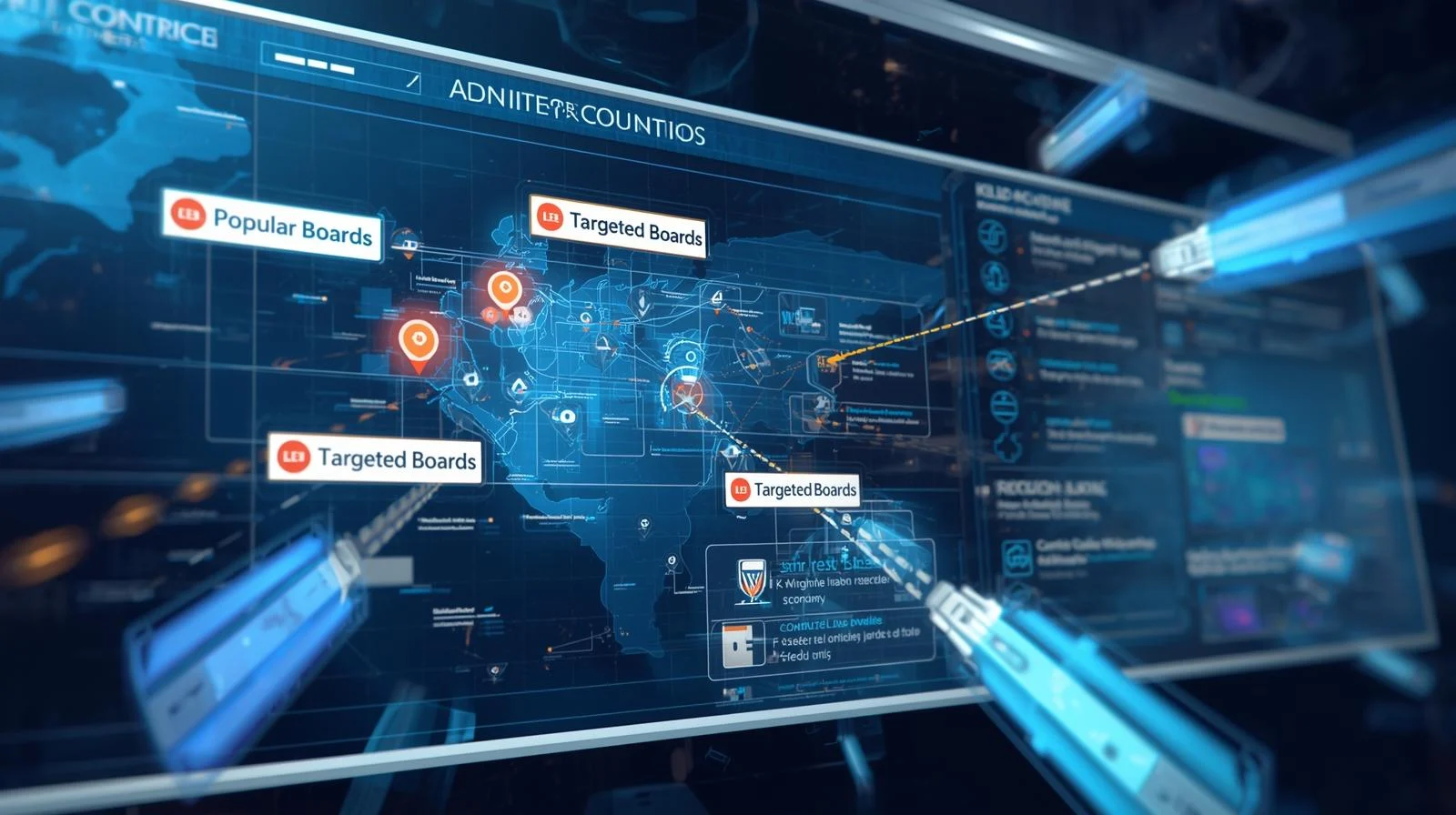 戰場選擇與精準鎖定