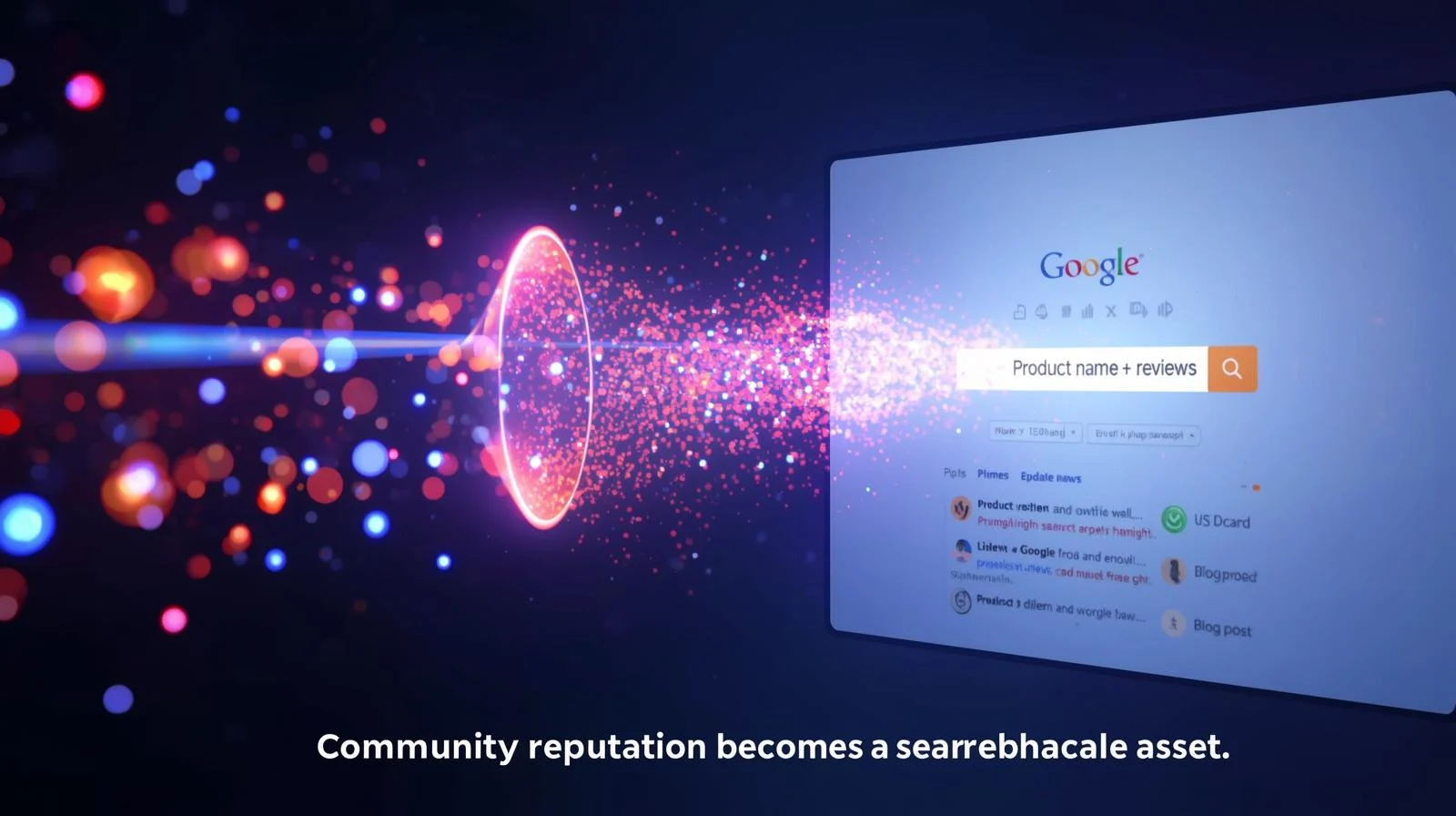 流量進入搜尋引擎