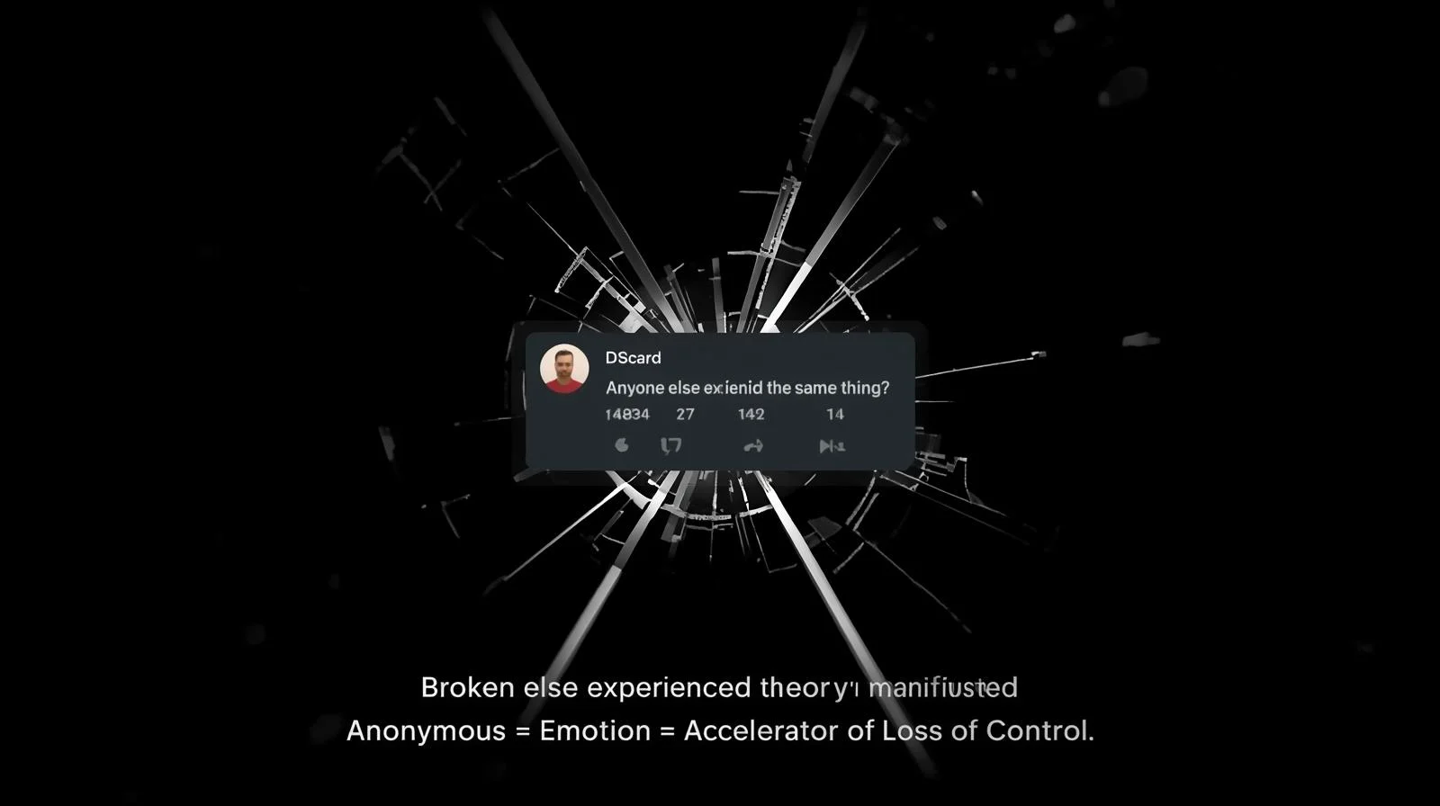 負評像病毒擴散