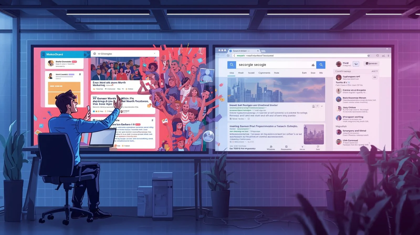 社群浪潮 Vs. 搜尋空白